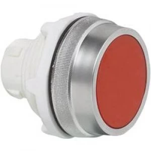 Image of Pushbutton Front ring PVC chrome plated Red