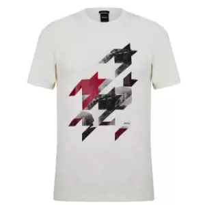 Image of Boss Booss Tesler T-Shirt Mens - White