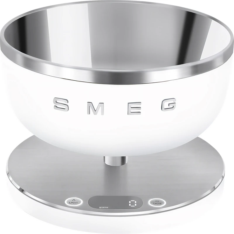 Image of Smeg KSC01WHMWW Kitchen Scales - Sea Salt