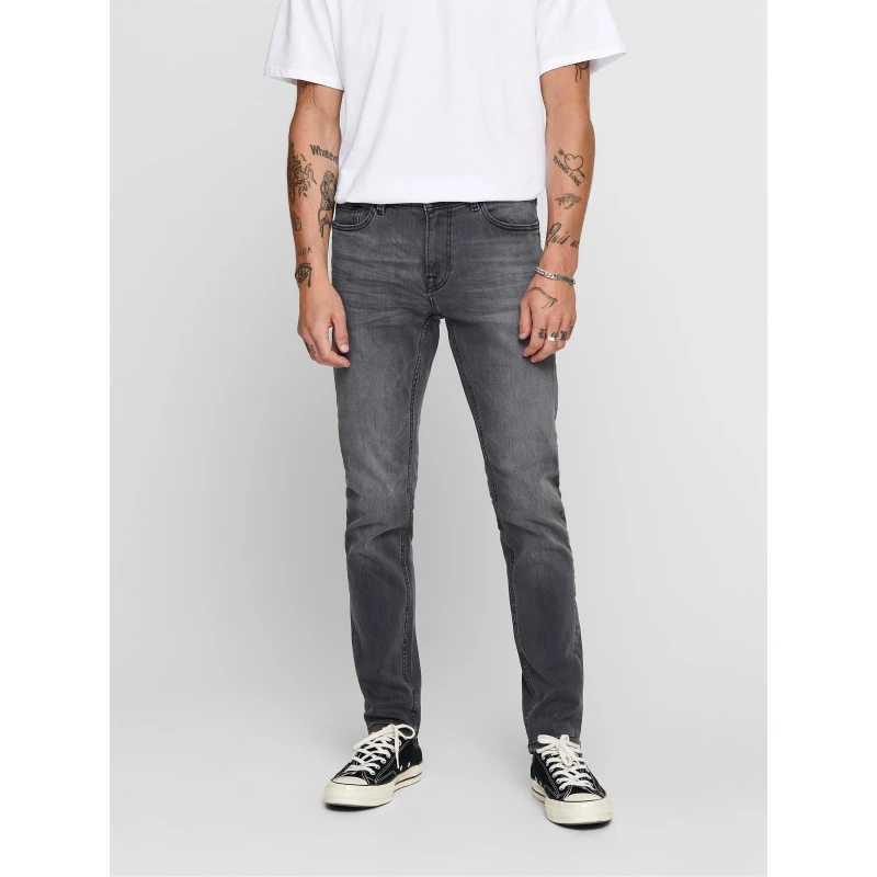Image of ONLY and SONS Warp Grey DCC 2051 Jeans grey W32L32 Men
