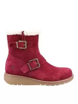 Image of Hush Puppies Lexie Boot - Red, Size 4, Women