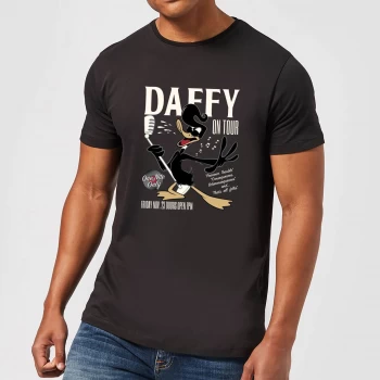 Image of Looney Tunes Daffy Concert Mens T-Shirt - Black - 5XL