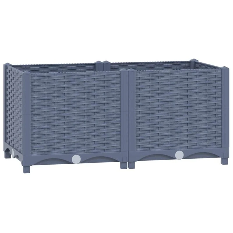 Image of VIDAXL Raised Bed 80x40x38cm Polypropylene Vidaxl 8720286092033