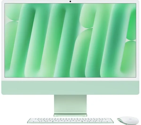 Image of APPLE iMac 4.5K 24" (2024) - M4, 512GB SSD, Green 195950075106