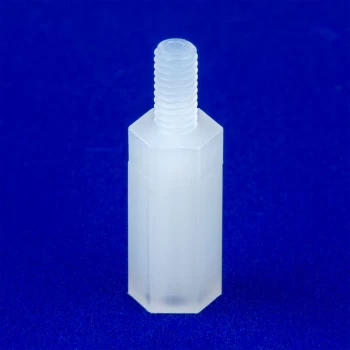 Image of 524351 Nylon Hexagonal M3 M-F Spacers 12.7mm - Pack Of 100 - R-tech