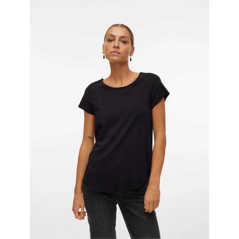 Image of Vero Moda Short Sleeve T-Shirt - Black 8