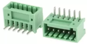 Image of Phoenix Contact Mc 0,5/ 6-G-2,5 Terminal Block, Header, R/a, 6Pos, Th