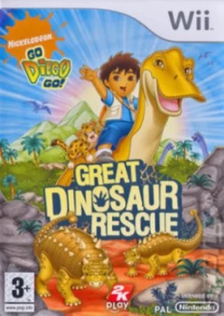 Image of Go Diego Go Great Dinosaur Rescue Nintendo Wii Game