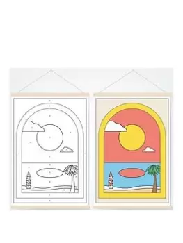 Image of The Mindful Painter - Stress Relief, One Colour, Women