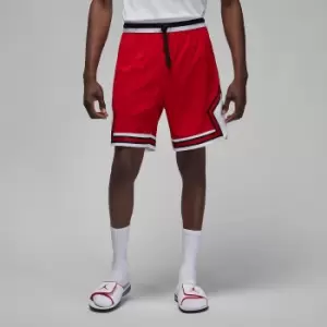 Image of jordan M J DRI-FIT SPORT WOVEN DIAMOND SHORTS, GYM RED/BLACK/WHITE/BLACK
