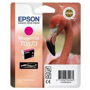 Image of Epson Flamingo T0873 Magenta Ink Cartridge