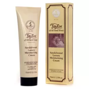 Image of Taylor of Old Bond Street Sandalwood Moisturising Cream 75ml