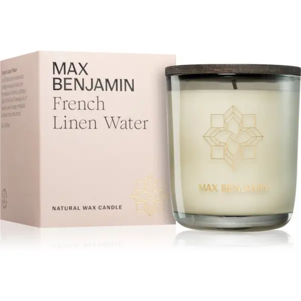 Image of Max Benjamin French Linen Water Scented Candle 210g