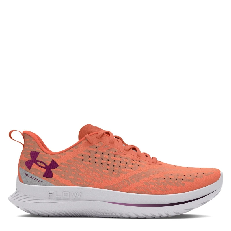 Image of Under Armour Womens Velociti Everyday Neutral Road Running Shoes Orange female 4 (37.5)