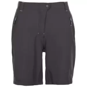 Image of Trespass Womens/Ladies Brooksy Hiking Shorts (XS) (Dark Grey)