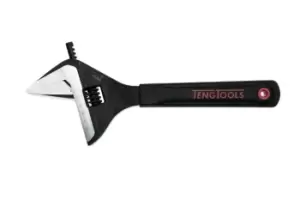 Image of Teng Tools 4005WT 12" Adjustable Wrench - Wide Jaw - 15° Jaw (60mm Cap)