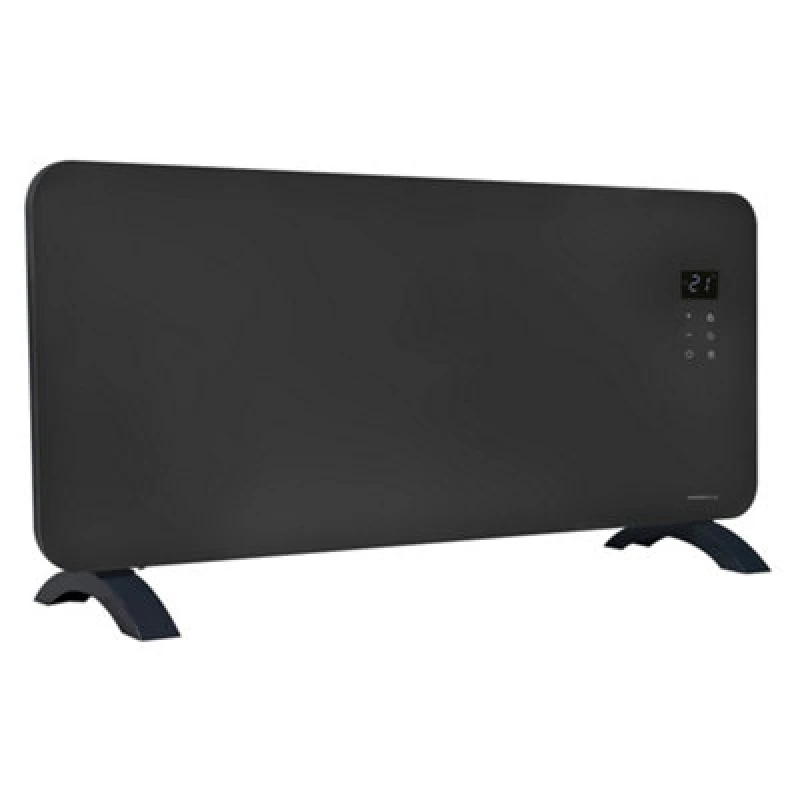 Image of Masterplug Auraline Smartenergy Glass Panel Heater 2000W Slate Grey FANGP200GUK-MP