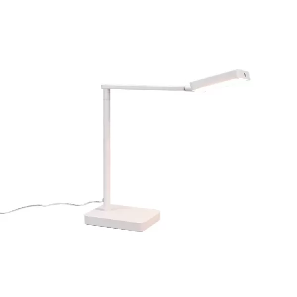 Image of Pavia Modern Desk Task Lamp White Matt 2300-3000-4000K