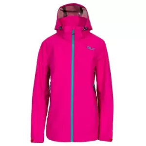 Image of Trespass Womens/Ladies Gayle Waterproof Jacket (M) (Fuchsia)