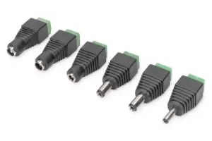 Image of Digitus Hollow plug adapter with screw terminals