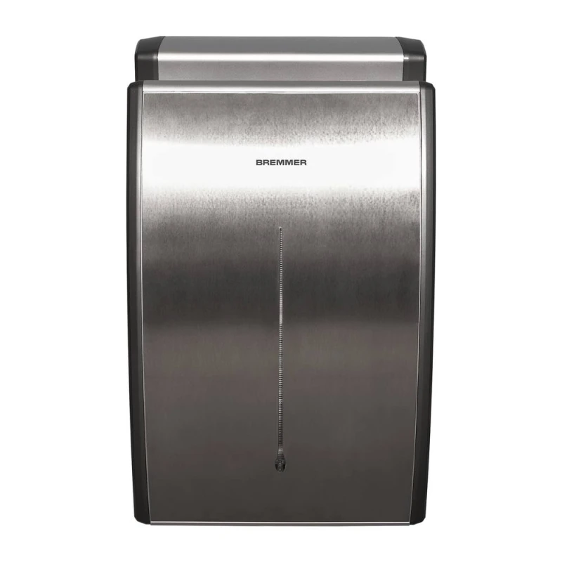 Image of Bremmer Power Blade Hand Dryer, Brushed Steel in Silver Silver Unisex