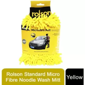 Image of Rolson Micro Fibre Noodle Wash Mitt