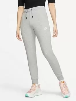 Image of Nike NSW Essential Fleece Tight Pants - Dark Grey Heather Size XS Women