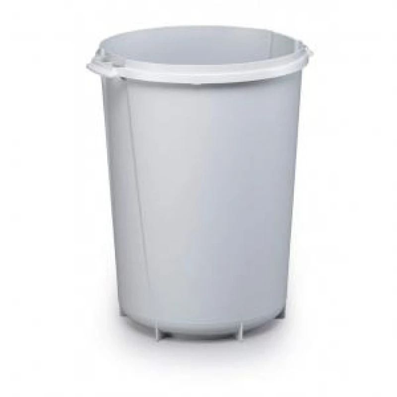 Image of Durable DURABIN 40L Round Bin - Strong Food & Freezer Safe - Grey DRBE1800519050