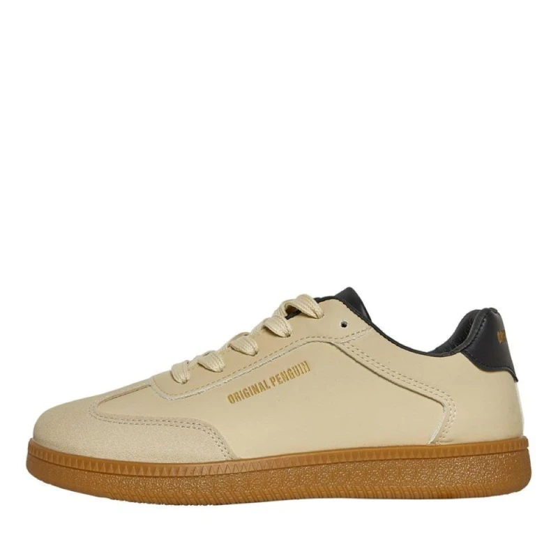Image of Original Penguin Womens Salsa Court Trainers Cream female 4 (37)