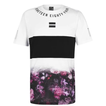 Image of Fabric Sub T Shirt Mens - Floral Fade
