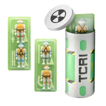 Image of Super7 Teenage Mutant Ninja Turtles - Ooze Canister (SDCC 2020) ReAction Figure Set