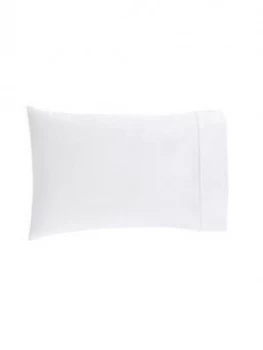 Image of Hotel Collection Luxury 1000 Thread Count Soft Touch Sateen Stitch Border Standard Pillowcase