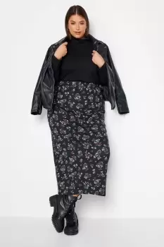 Image of Printed Maxi Skirt