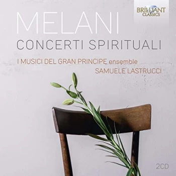 Image of I Musici del Gran Principe, Samuele Lastrucci - Melani: Concerti Spirituali CD
