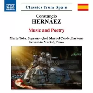 Image of Hernaez Music and Poetry by Constancio Hernaez CD Album