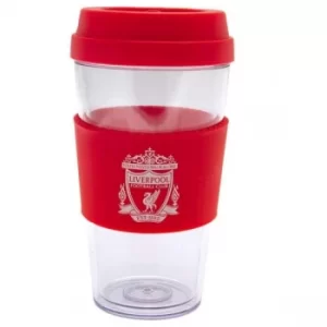 Image of Liverpool FC Clear Grip Travel Mug CR
