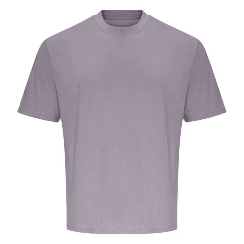 Image of AWDis AWDis Men 100 Oversized T-Shirt in Pale Lilac Size: Small Pale Lilac S Male 5063527903525