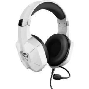 Image of Trust GXT323W Carus Gaming headset 3.5mm jack Stereo, Corded Over-the-ear White