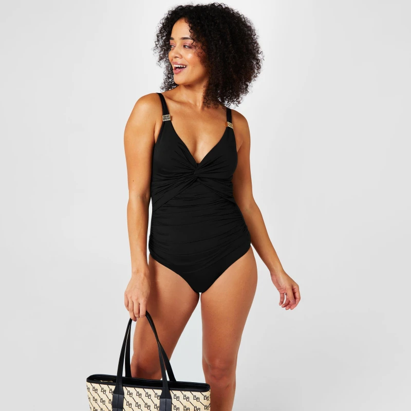 Image of Biba Icon Swimsuit With Tummy Control Black female 8 (XS)