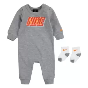 Image of Nike Block Sock Set Bb99 - Grey