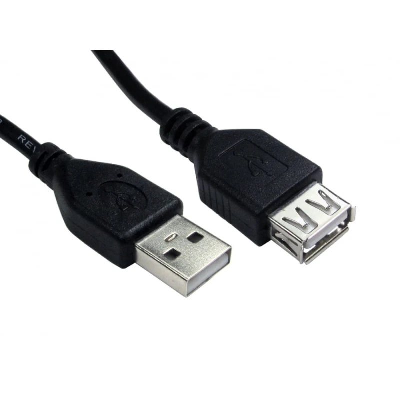 Image of Cables Direct Cables Direct 99CDL2-020 USB cable USB 2.0 0.5 m USB A Black 99CDL2-020