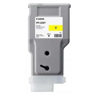 Image of Canon PFI320Y Yellow Ink Cartridge