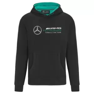 Image of 2022 Mercedes Logo Hooded Sweat (Black)