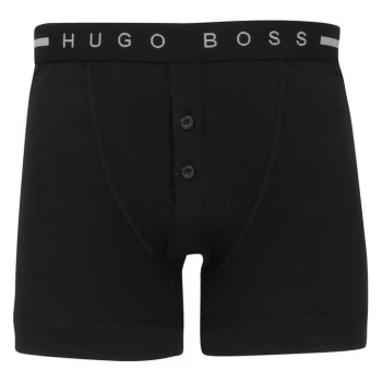 Image of BOSS Logo Band Boxer Briefs - Black