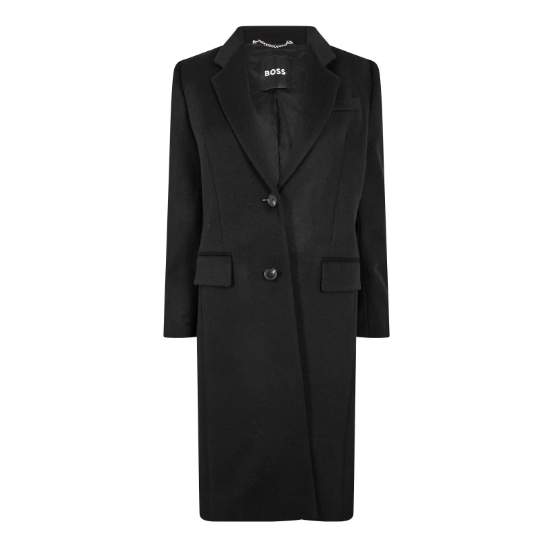 Image of Boss Womens Catara Formal Coat Black female 6 (XS)