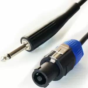 Image of Loops - 1.5m 6.35mm Mono Plug to Pro Speaker Spkon Cable 20AWG Male Loudspeaker Lead
