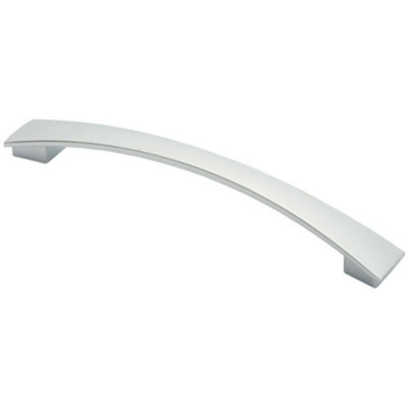 Image of Loops Curved Bow Pull Handle 218.5 x 26mm 192mm Fixing Centres Polished Chrome Multi unisex