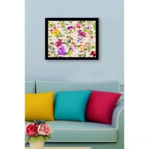 Image of SC0879 Multicolor Decorative Framed MDF Painting