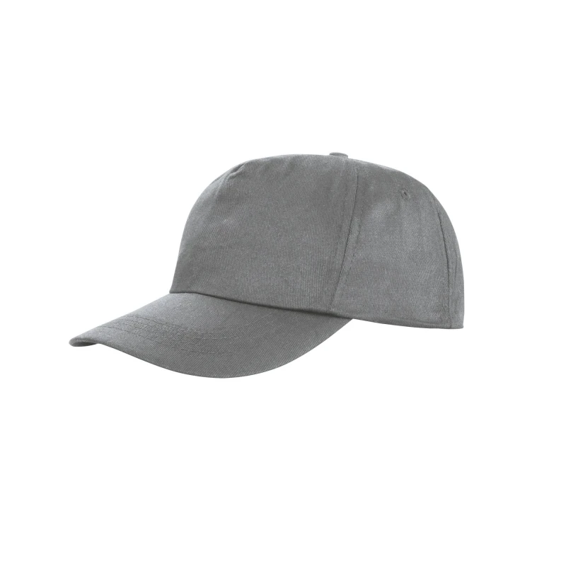 Image of Result Result Men Core Houston 5 Panel Printers Baseball Cap Pack of 2 in Mid Grey Mid Grey One Size Male 5059269083984