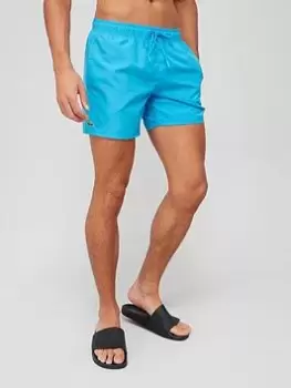 Image of Lacoste Small Logo Swim Shorts - Blue Size M Men